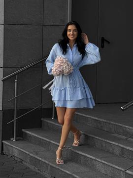 {{photo.Alt || photo.Description || 'Платье из муслина ярусное на кулисе'}}