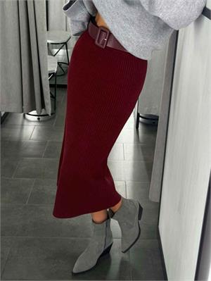 {{photo.Alt || photo.Description || 'Юбка из трикотажа с ремнём в комплекте 905'}}