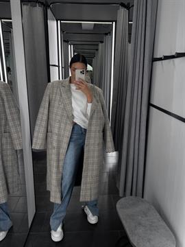 {{photo.Alt || photo.Description || 'Пальто свободного кроя, принт «клетка» 6709'}}